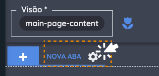 Configuração da Aba